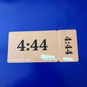 Jay-Z Brooklyn Public Library the book of HOV: 4:44